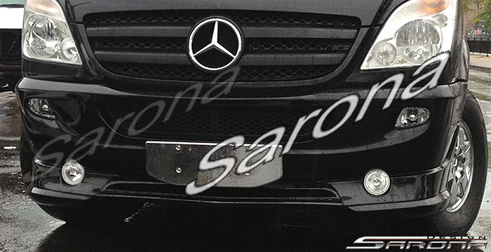 Custom Mercedes Sprinter  Van Front Bumper (2007 - 2013) - $890.00 (Part #MB-051-FB)